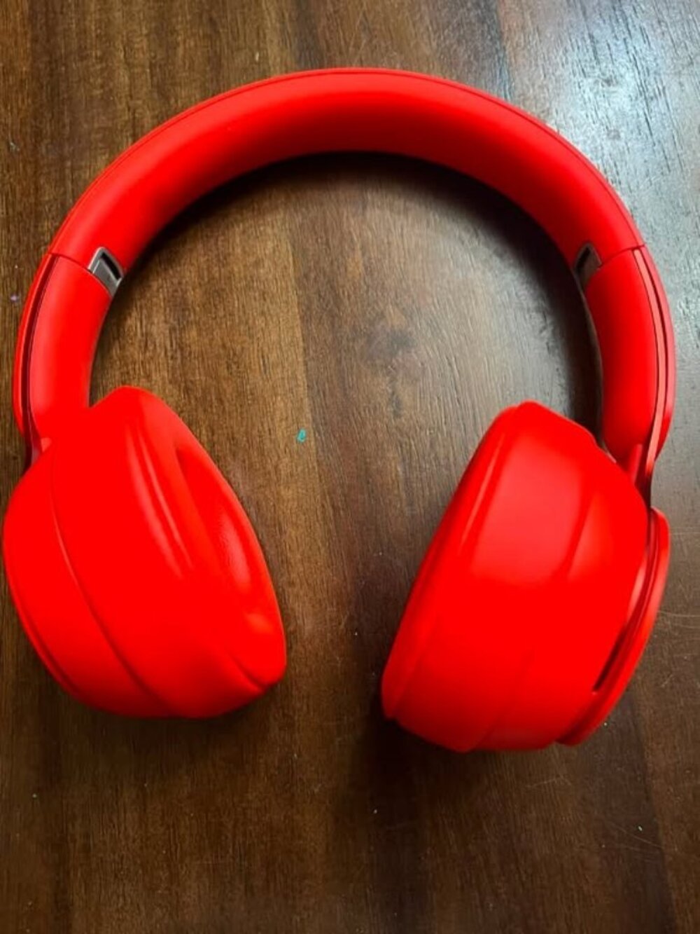 Red Beats Solo Headphones